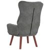 vidaXL Armchair Dark Grey 69 x 74 x 93 cm Velvet
