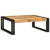 vidaXL Bathroom Shelf Brown 65 x 50 x 23 cm Soild Rough Mango Wood