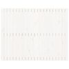 vidaXL Wall Headboard White 140x3x110 cm Solid Wood Pine