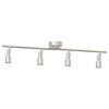 vidaXL Ceiling Spotlight with Spotlights Nickel 70 x 9 x 12.5 cm Steel
