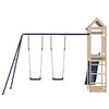 vidaXL Outdoor Playset Solid Wood Pine