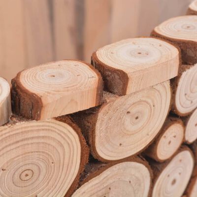 vidaXL 2 Piece Planter Set Genuine Fir Wood
