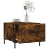 vidaXL Coffee Table Smoked Oak 50x50x40 cm Engineered Wood