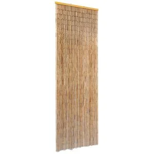 vidaXL Insect Door Curtain Bamboo 56x185 cm