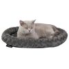 Jack and Vanilla Pet Basket Softy S 55x45x7 cm Rosette Grey