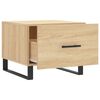 vidaXL Coffee Tables 2 pcs Sonoma Oak 50x50x40 cm Engineered Wood