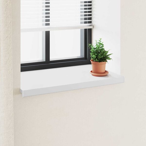 vidaXL Window Sill White 100 x 50 x 4.5 cm PVC