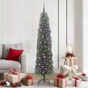 vidaXL Artificial Christmas Tree with 300 LEDs with Stand Green 180 cm