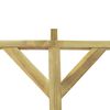 vidaXL B-Stock Lean-To Pergola 2x5x2.2 m Impregnated Solid Wood Pine