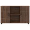 vidaXL Sideboard Brown Oak 88.5 x 30.5 x 55.5 cm Engineered Wood