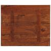 vidaXL Table Top 60x50x2.5 cm Rectangular Solid Wood Reclaimed