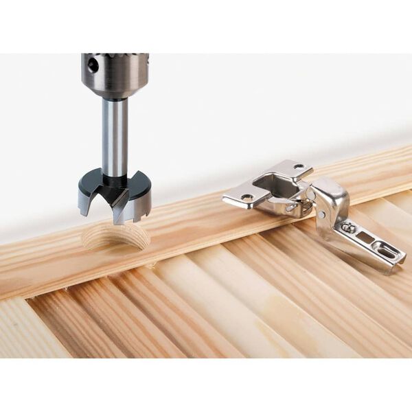 wolfcraft Five Piece Forstner Drill Bit Set Steel 1002000