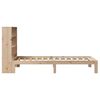 vidaXL Bookcase Bed without Mattress 90x190 cm Single Solid Wood Pine