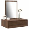 vidaXL Dressing Table Brown 60 x 40 x 70 cm Engineered Wood