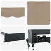 vidaXL Awning Beige 400 x 300 x 165 cm Polyester and Aluminium