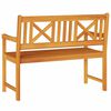 vidaXL Garden Bench Brown 110 x 56 x 90cm Solid Acacia wood