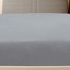 vidaXL Jersey Fitted Sheets 2 pcs Grey 180x200 cm Cotton