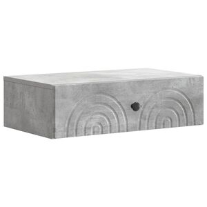 vidaXL Wall-Mounted Side Table 59 x 34.5 x 17 cm Engineered Wood