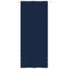 vidaXL Balcony Screen Blue 100x240 cm Oxford Fabric