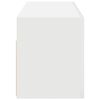 vidaXL Bathroom Wall Cabinet White 80x25x30 cm Engineered Wood