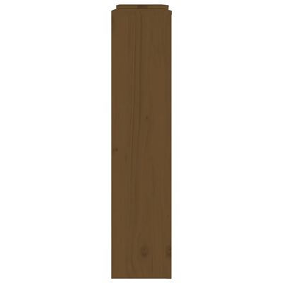 vidaXL Radiator Cover Honey Brown 210x21x85 cm Solid Wood Pine