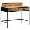 vidaXL Console Table Brown 100 x 55 x 75 cm Solid Mango wood