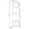 vidaXL 7 Piece Kitchen Cabinet Set Kalmar High Gloss White Engineered Wood