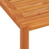 vidaXL 5 Piece Garden Dining Set Solid Wood Teak