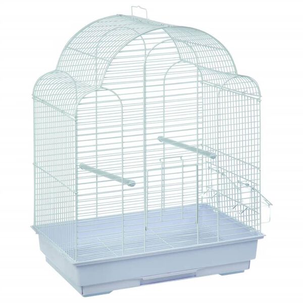 FLAMINGO Budgie Cage Bali 42x30x58 cm White