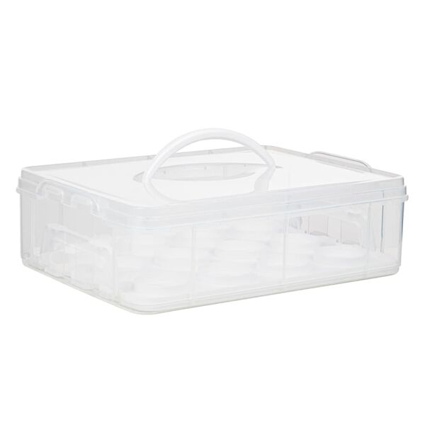 HI Storage Box for 12 pcs Cupcakes 6 L Transparent