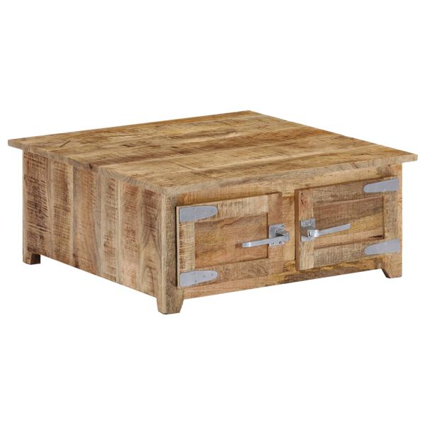 vidaXL Coffee Table 70x70x30 cm Solid Mango Wood