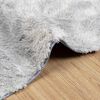 vidaXL Shaggy Rug High Pile NAVARRA Silver Grey 240x240 cm Polyester
