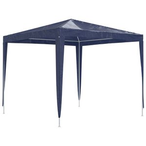 vidaXL Partytent | Blue | Polyethylene, Iron | Large | UV-resistant materials