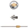 vidaXL HVLP Spray Gun Nozzle 1 mm Nozzle Silver Stainless Steel