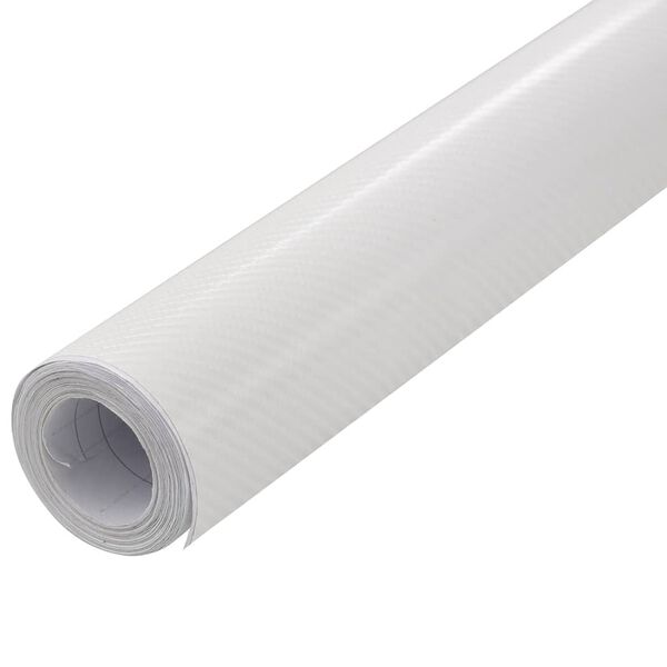 vidaXL Car Films 2 pcs 4D White 100x150 cm