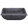 vidaXL Sink Black 50x35x10 cm Marble
