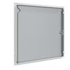 vidaXL Access Panel White 53 x 53 x 3 cm Steel
