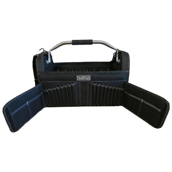 Toolpack Portable Tool Bag Brisk Black 49x30x37 cm 360.114
