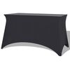 vidaXL Stretch Table Slipcovers 2 pcs 120x60.5x74 cm Anthracite