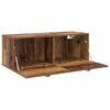 vidaXL Wall-Mounted Cabinet Wall-mounted Old Wood 100 x 36.5 x 35 cm