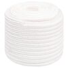 vidaXL Boat Rope Full White 18 mm 50 m Polypropylene