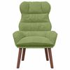 vidaXL Armchair Light Green 69 x 74 x 93 cm Velvet