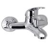 vidaXL Bath Shower Mixer Tap Kit Chrome