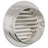 vidaXL Air Vent Covers 8 pcs Silver 150 mm Stainless Steel