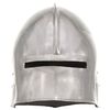 vidaXL Medieval Knight Helmet Antique Replica LARP Silver Steel