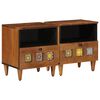 vidaXL Bedside Cabinet 2 pcs Brown 40 x 33 x 46 cm Solid Mango Wood