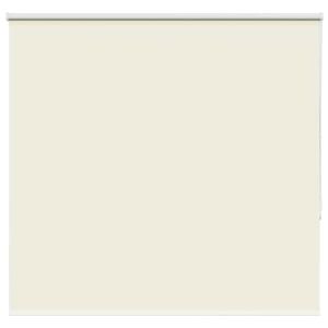 vidaXL Roller Blind Blackout Off White 160x175 cm Fabric Width 156.6 cm Polyester