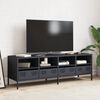 vidaXL TV Cabinet Anthracite 135x39x43.5 cm Cold-rolled Steel