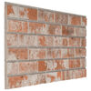 vidaXL 3D Wall Panels with Red Brick Design 10 pcs EPS