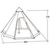 Easy Camp Tent Moonlight Tipi 8-persons